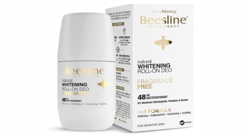 رول أون مزيل عرق مبيض من Beesline خالٍ من العطر 50...