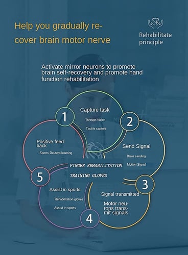 قفازات روبوتية لإعادة تأهيل أصابع اليد بتشغيل هادئ...