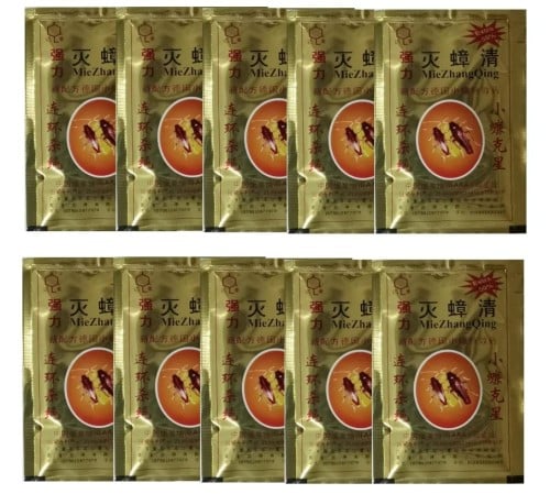 مجموعة مسحوق قاتل الصراصير من 10 عبوات من ماي زانغ...