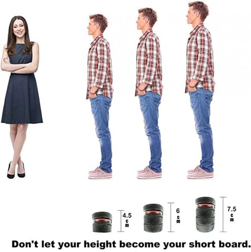 نعل داخلي لزيادة الارتفاع أخرى | 4 طبقات مسامي قاب...