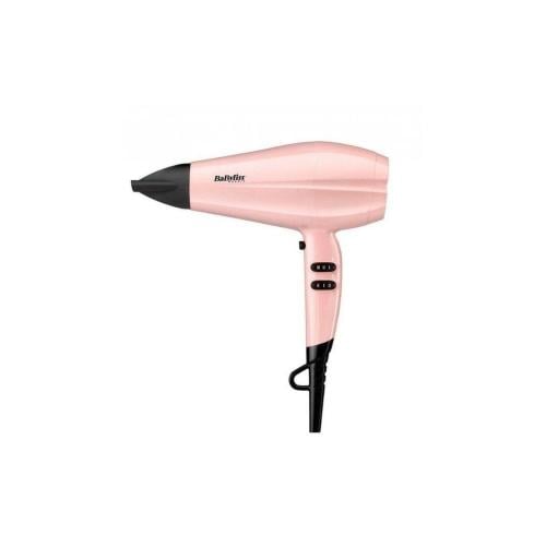 مجفف شعر احترافي من بيبي ليس بقوة 2200 وات لون ورد...