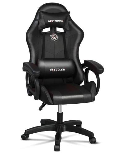 كرسي العاب بظهر مرتفع من سكاي-تاتش، كرسي كمبيوتر ق...