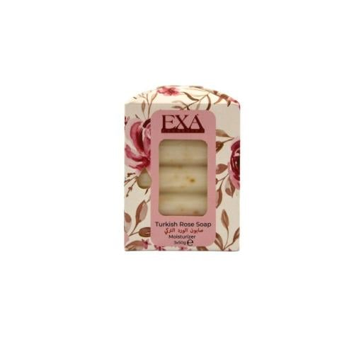 صابون من EXA بالورد التركي مرطب وملمس ناعم 150 جرا...