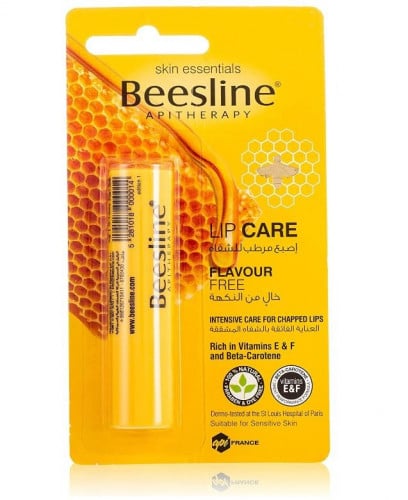 بلسم مرطب للشفاه من Beesline خالٍ من النكهة 4 جم