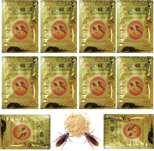 مجموعة مساحيق فعالة لطرد وقتل الحشرات بما فيها الص...