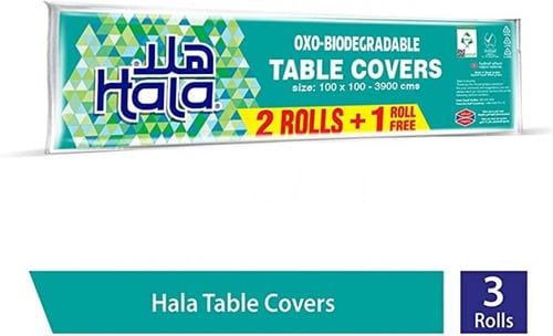 هلا مفارش السفرة عبوة السفر، 39 مفرش, 2+1 رول