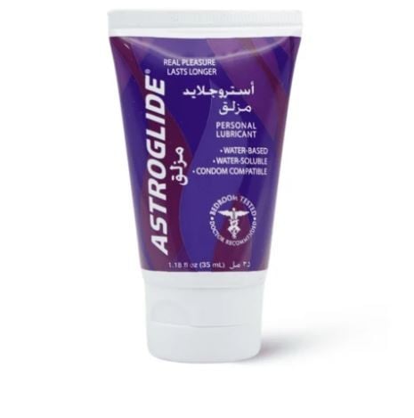 جل مزلق مائي من Astroglide (أستروجلايد) ناعم ومتوا...
