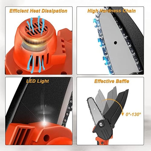 منشار جنزيري صغير مطور، منشار كهربائي جنزيري لاسلك...