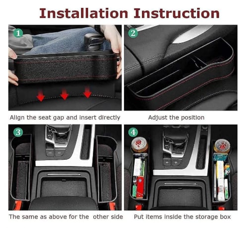 منظم فجوة مقعد السيارة من ريكوبون، منظم مقعد سيارة...