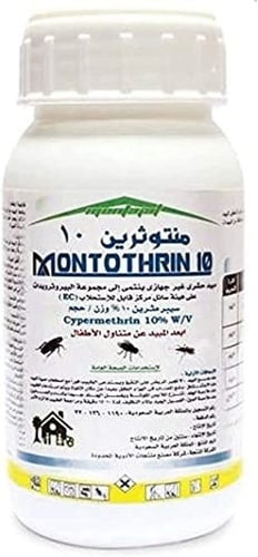 منتوثيرين 10 مبيد للحشرات والصراصير والذباب والبعو...