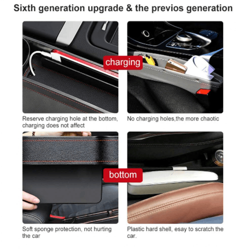 منظم فجوة مقعد السيارة من ريكوبون، منظم مقعد سيارة...