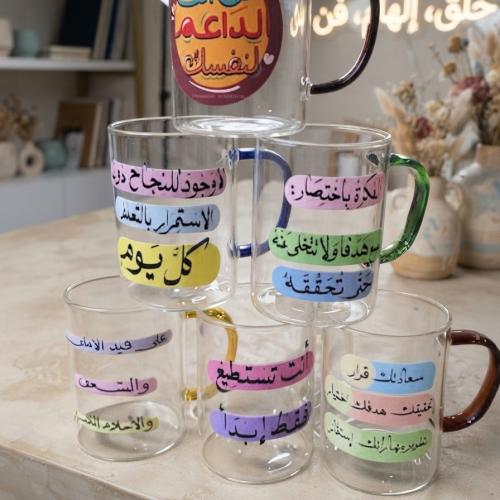 كوب زجاجي