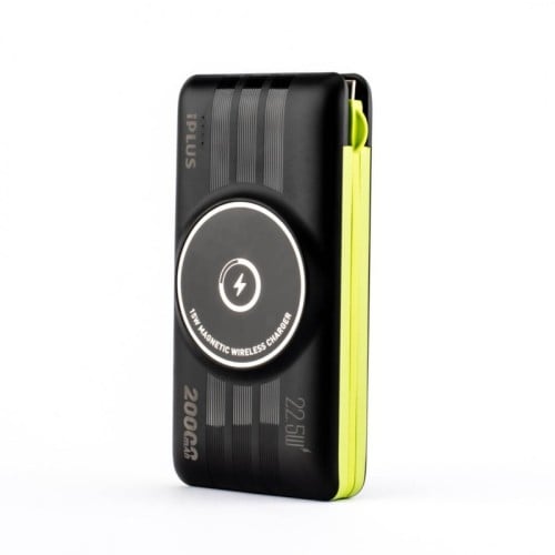 باور بانك 20000 مع شحن لا سلكي من Iplus