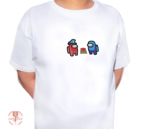 Amounges T-shirt embroidered