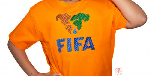 FIFA embroidered T-shirt