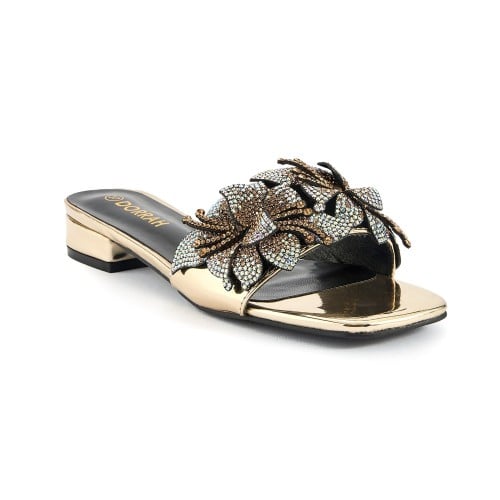 صندل راقي بكعب صغير