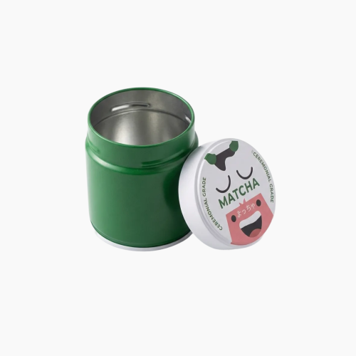 علبة ماتشا فارغة