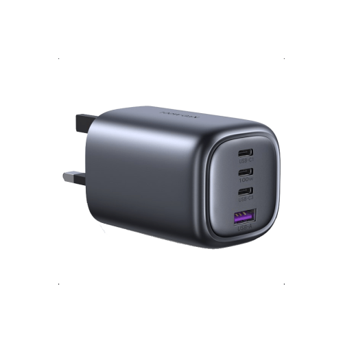 شاحن جداري يوجرين بثلاث منافذ USB-C وبمنفذ USB بتق...