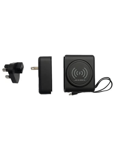 شاحن جداري وباور بانك 5 في 1 جيبل – شحن سريع PD ول...