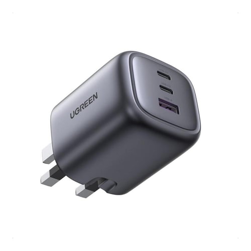 شاحن جداري يوجرين نكسود بمنفذين USB-C وبمنفذ USB ب...