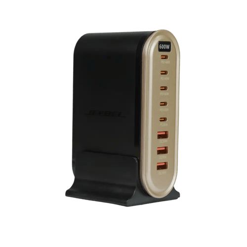 JEEBEL VoltOn GaN 600W – محطة شحن مكتبية بـ 8 مناف...