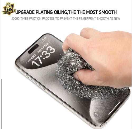 حماية شاشه زجاج-10X- شفاف - سهلة التركيب-من اكس وو...