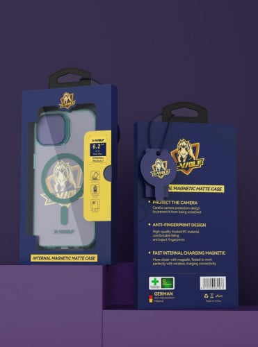 كفر x-wolf اخضر قامت 15/15plus