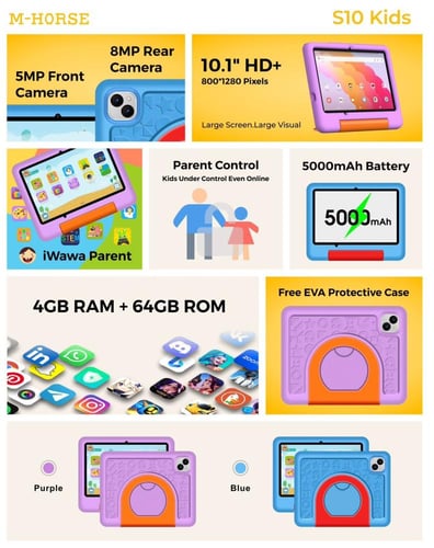 Tab M-HORSE s10 kids