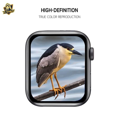 اكس وولف برو بلس حماية شاشه نانو لساعة ابل مقاس