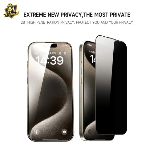 حماية شاشه زجاج-10X- شفاف - سهلة التركيب-من اكس وو...