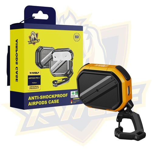 اكس وولف كفر حمايه هايبرد انيق مع تعليقه لسماعة اب...