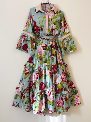 جلابيه قطن مشجر