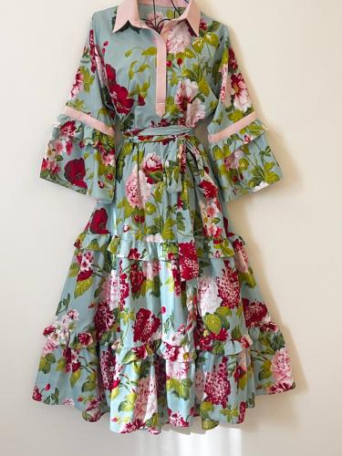 جلابيه قطن مشجر