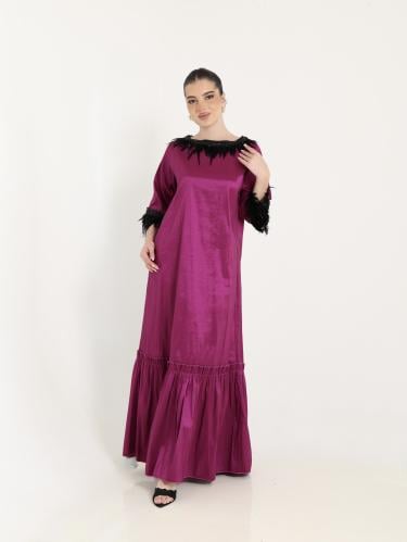 جلابيه تفته فوشي وريش