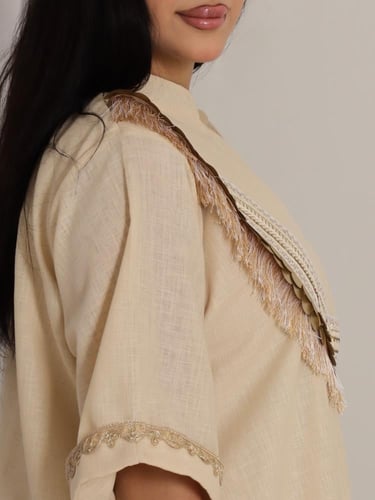 جلابيه لينون بيج فاتح