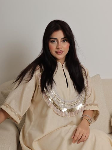 جلابيه لينون بيج فاتح