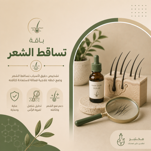 باقة تساقط الشعر