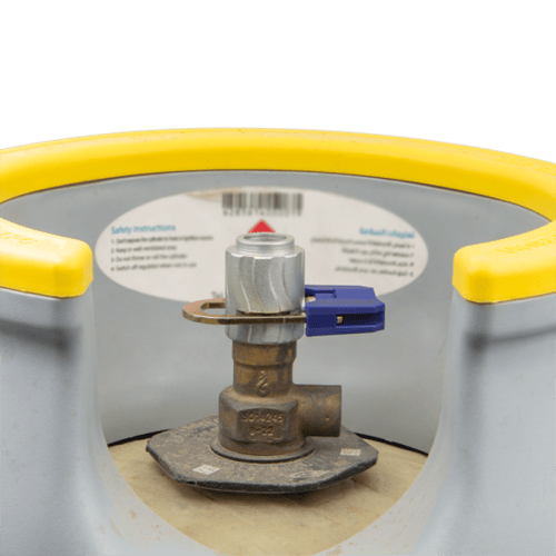 أسطوانة فايبر 5 كجم ( فارغة ) مع تحويله