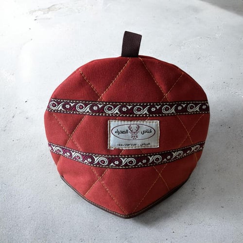 غطاء ابريق خمري