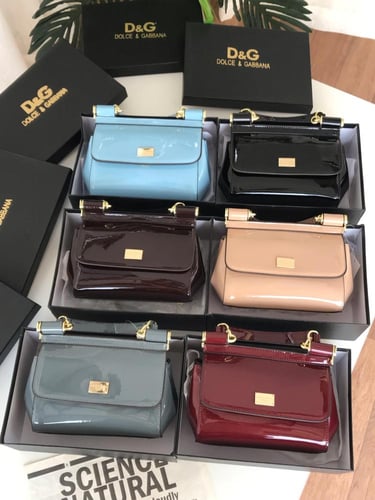 شنطة دولشي جابانا (دولتشي لامع ومطفي) D&G - كاجوال...