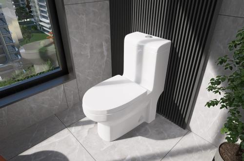 كرسي حمام ليشبوني 4028 ابيض