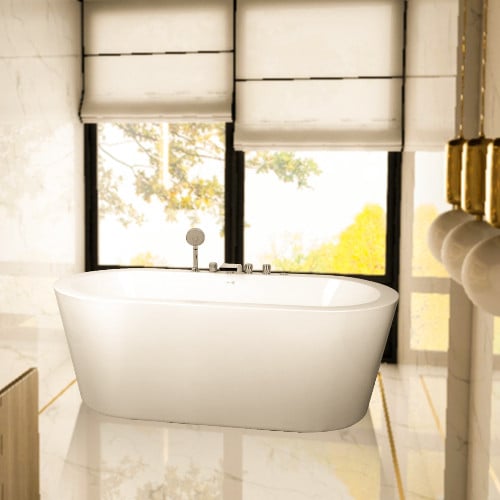 بانيو LUB موديل 1317 ابيض