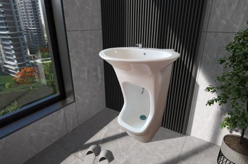 مغسلة وضوء ليشبوني 7005 ابيض