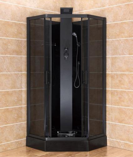 شاور بوكس 9839 اسود كامل