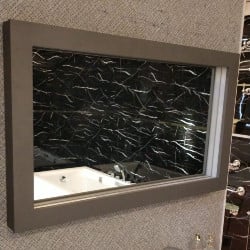 مراية 6022 LUB رمادي خشبي