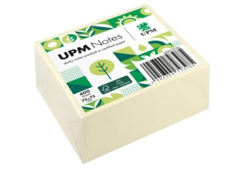 UPM Notes Environmentally Friendly Yellow Color St...