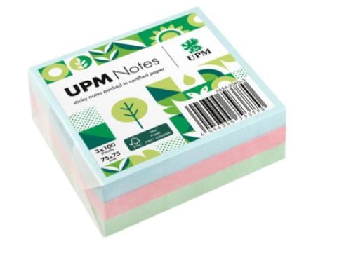 UPM Notes Environmentally Friendly Pastel Color St...