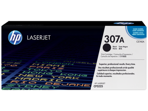 HP Original Toner Cartridge CE740A (307A)