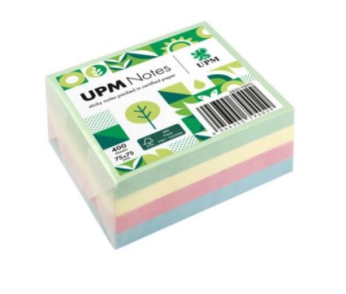 UPM Notes Environmentally Friendly Pastel Color St...