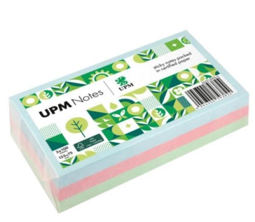 UPM Notes Environmentally Friendly Pastel Color St...